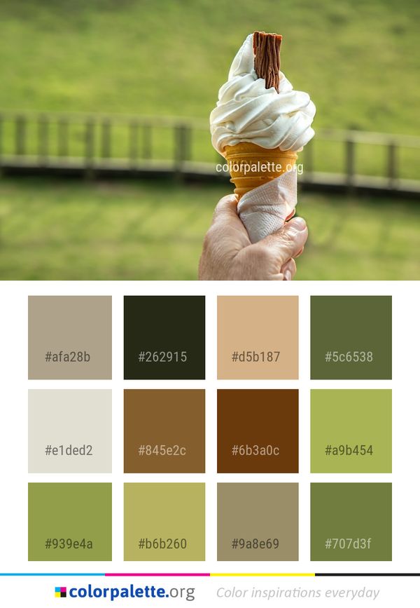 Green Yellow Grass Color Palette