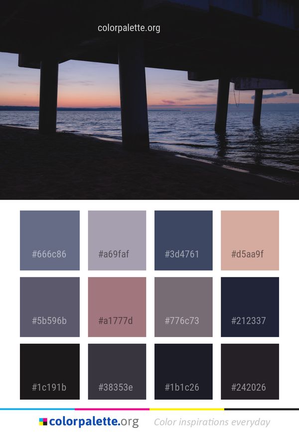 Sea Body Of Water Color Palette