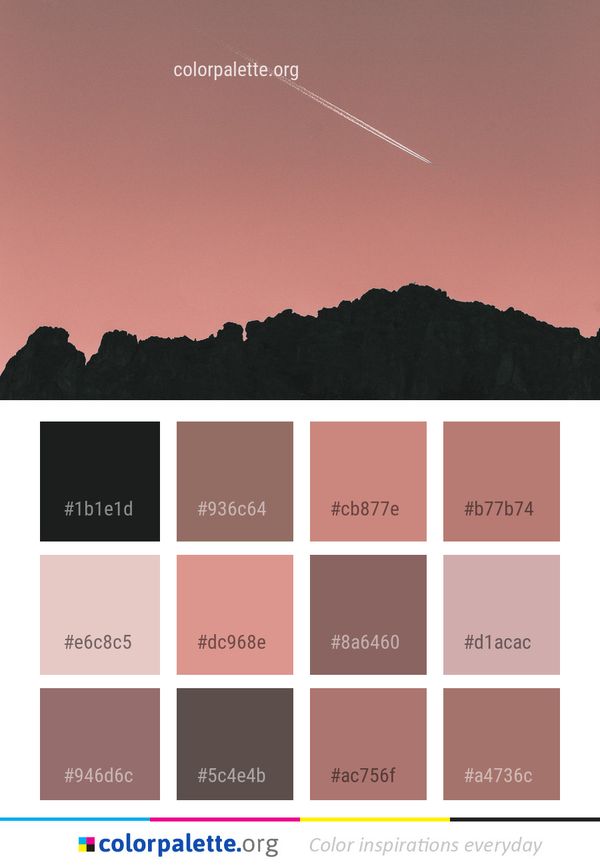 Sky Atmosphere Horizon Color Palette