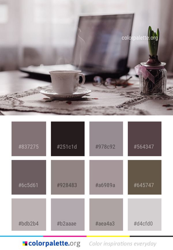 Cup Coffee Table Color Palette