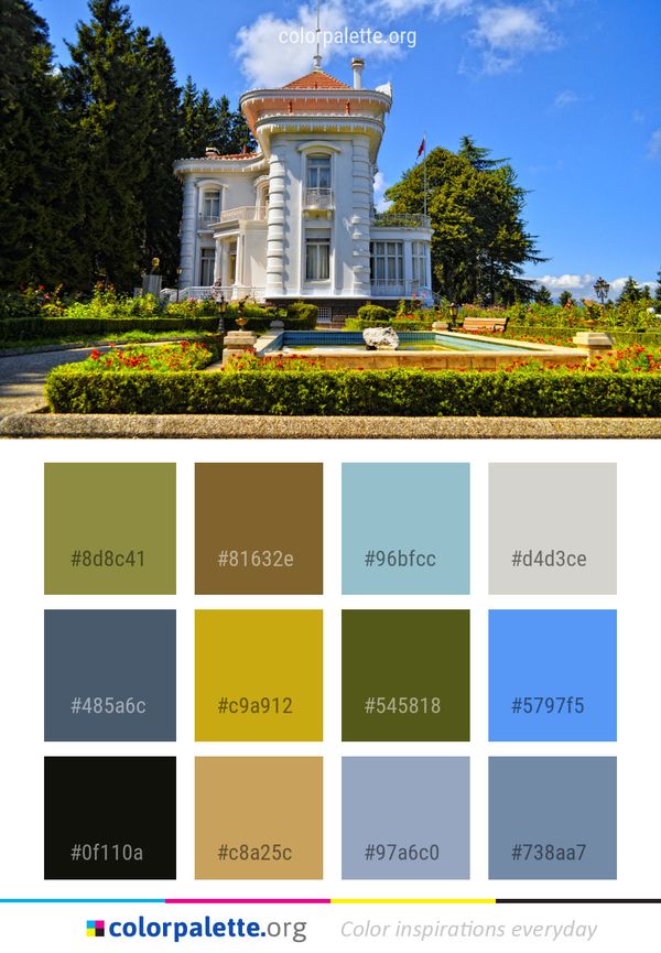 Nature Landmark Sky Color Palette