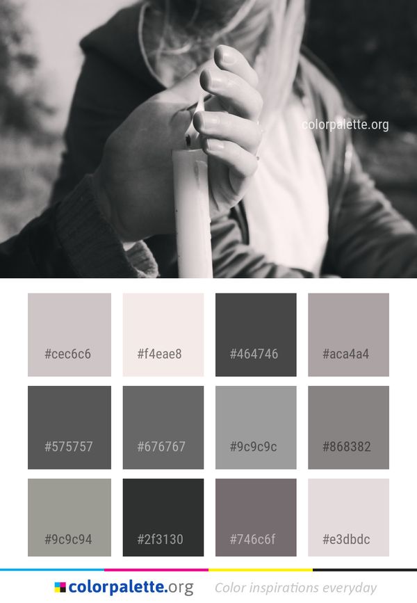 Photograph Black And White Color Palette