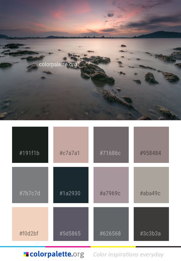 Water Sea Shore Color Palette