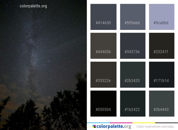 Sky Nature Atmosphere Color Palette