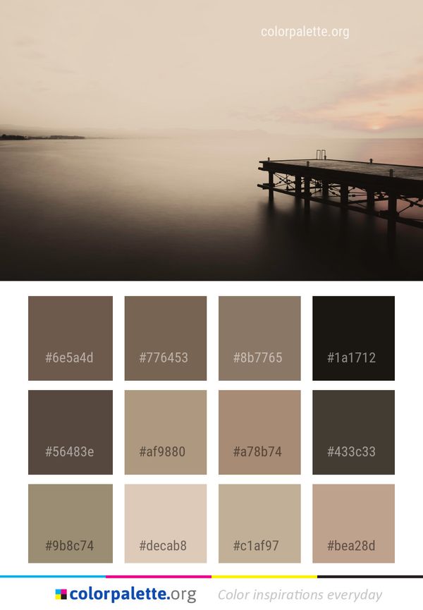 Calm Horizon Sky Color Palette