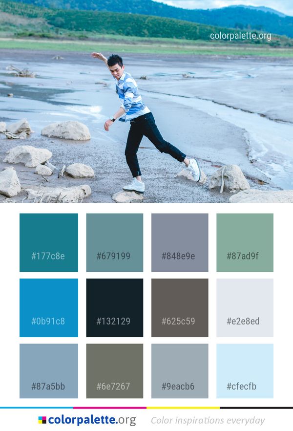 Water Vacation Fun Color Palette
