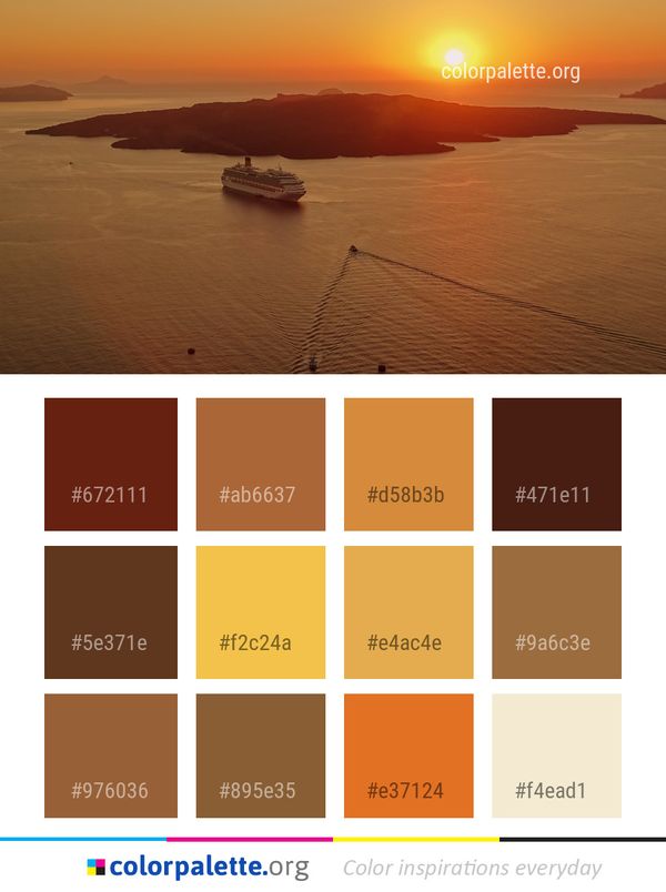 Calm Horizon Sea Color Palette
