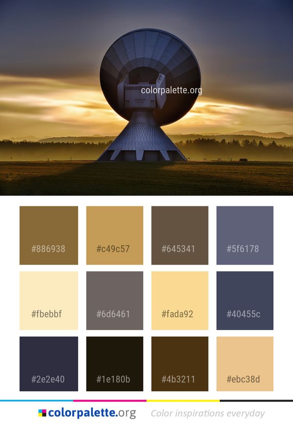 Sky Landmark Atmosphere Color Palette