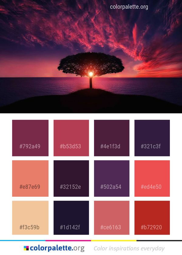 Sky Nature Horizon Color Palette