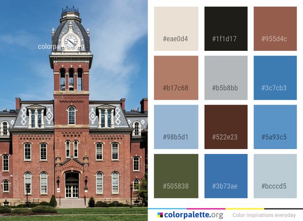 Landmark Building Stately Home Color Palette