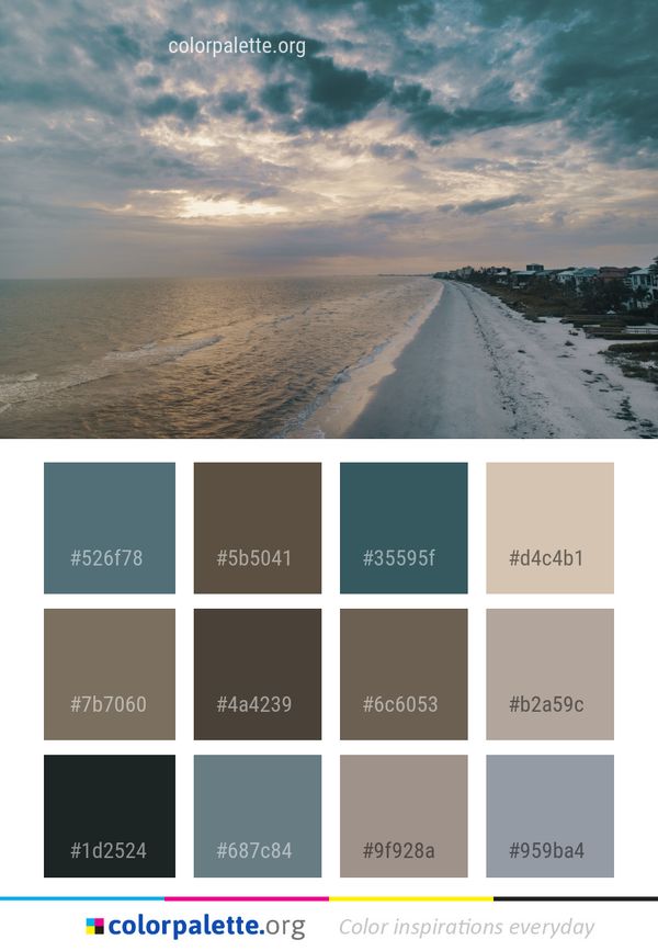 Sky Horizon Sea Color Palette