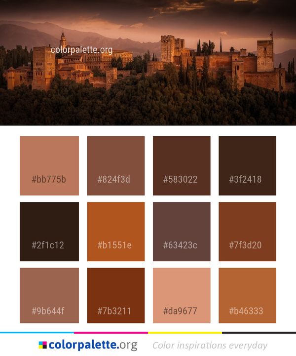 Sky Landmark Historic Site Color Palette