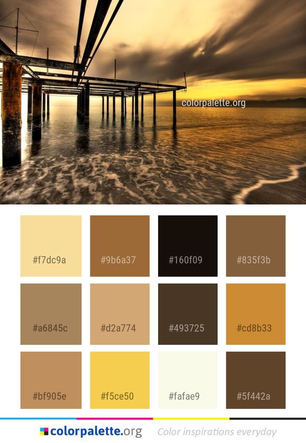 Sky Sea Water Color Palette