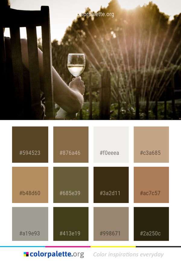 Light Sunlight Sky Color Palette
