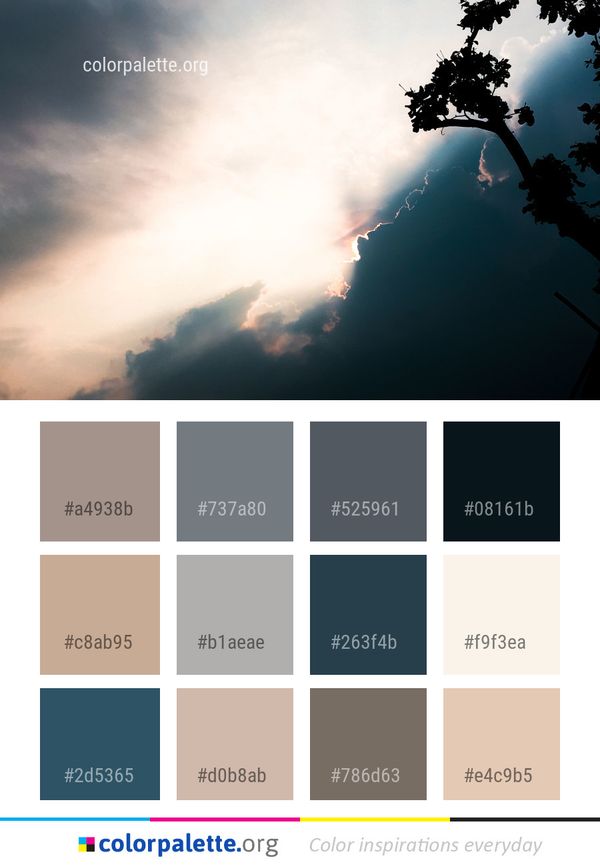 Sky Cloud Nature Color Palette