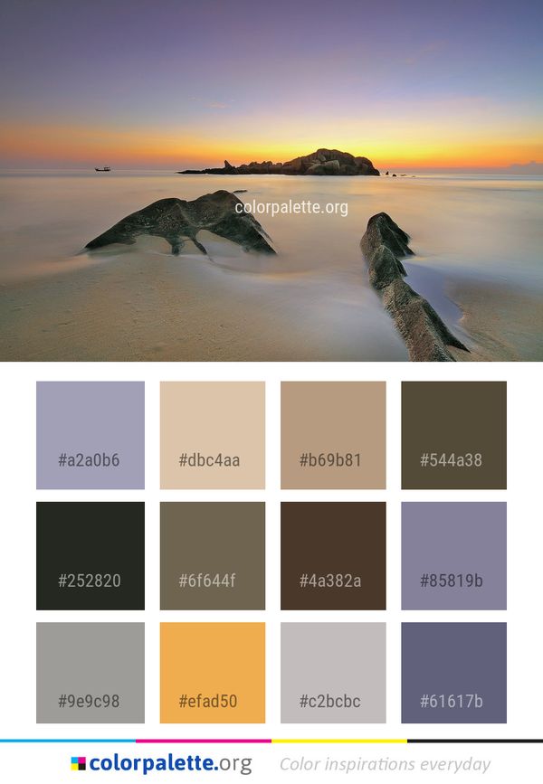 Sea Sky Horizon Color Palette