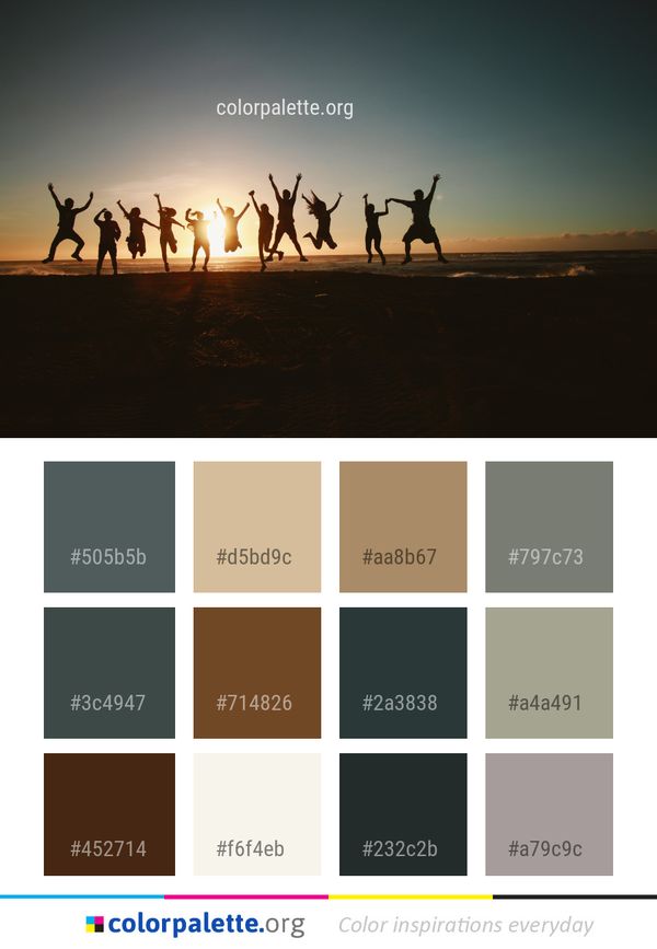 Sky Sunrise Sunset Color Palette