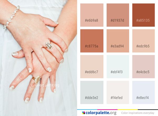 Jewellery Ring Finger Color Palette