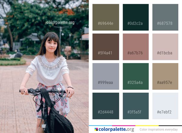 Land Vehicle Skin Girl Color Palette