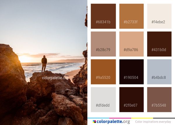 Sea Body Of Water Sky Color Palette