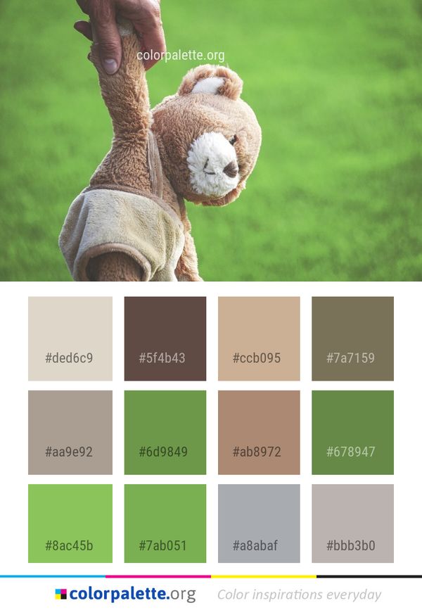 Grass Fauna Snout Color Palette
