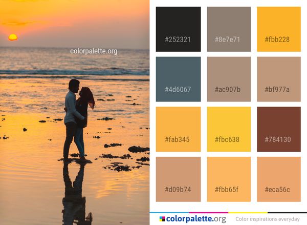 Sea Body Of Water Sky Color Palette