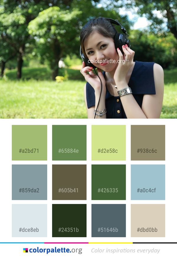 Skin Beauty Girl Color Palette