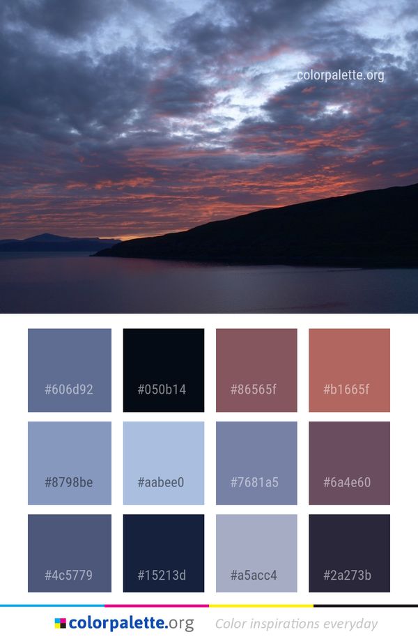 Sky Loch Horizon Color Palette