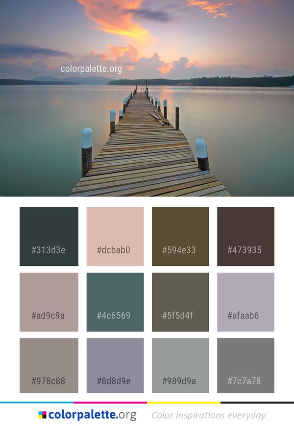 Sky Water Horizon Color Palette