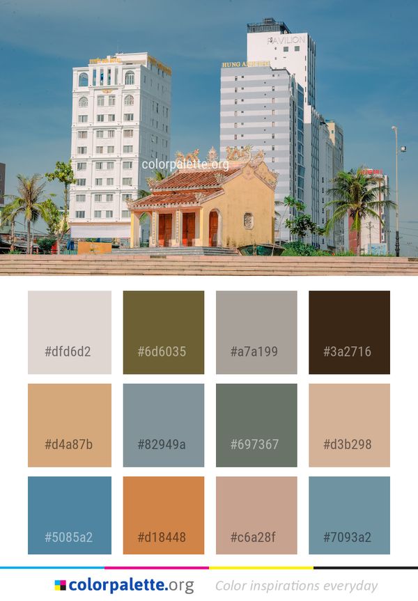 Metropolitan Area Building Condominium Color Palette