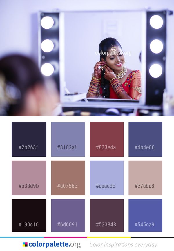 Photograph Snapshot Girl Color Palette