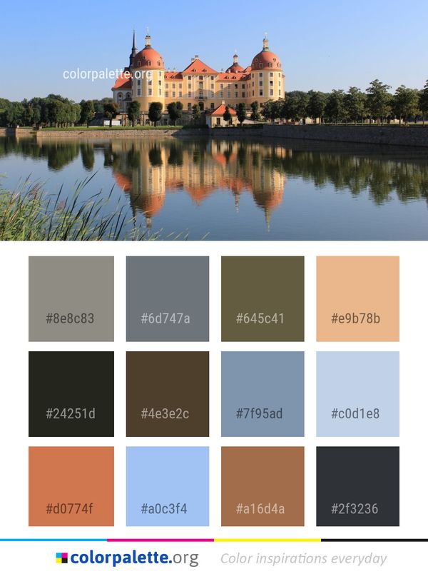 Reflection Nature Landmark Color Palette