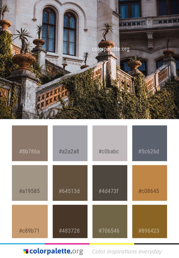 Landmark Building Wall Color Palette