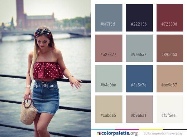 Beauty Pink Human Hair Color Color Palette