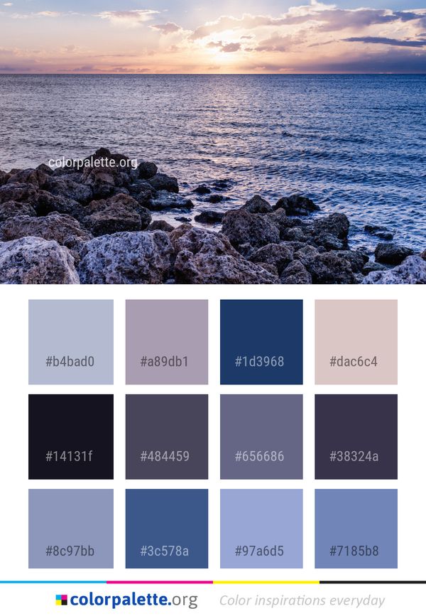 Sea Sky Horizon Color Palette