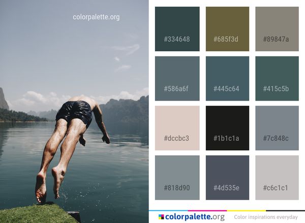 Water Sky Fun Color Palette