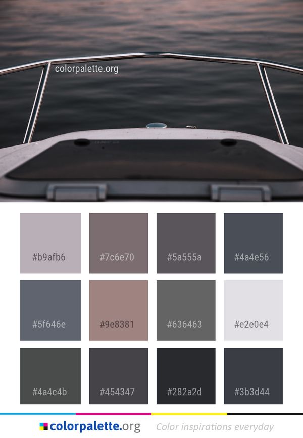 Boat Water Yacht Color Palette