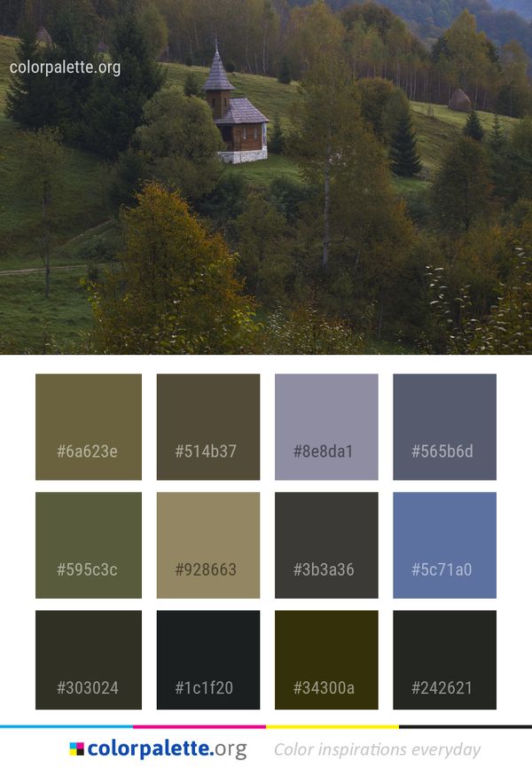 Nature Leaf Woody Plant Color Palette
