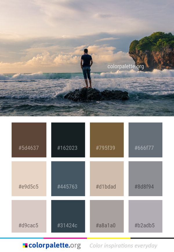 Water Sea Wave Color Palette
