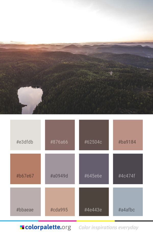 Sky Horizon Dawn Color Palette