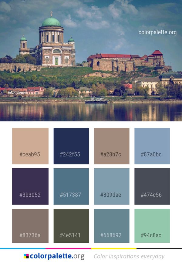 Landmark Tourist Attraction Sky Color Palette