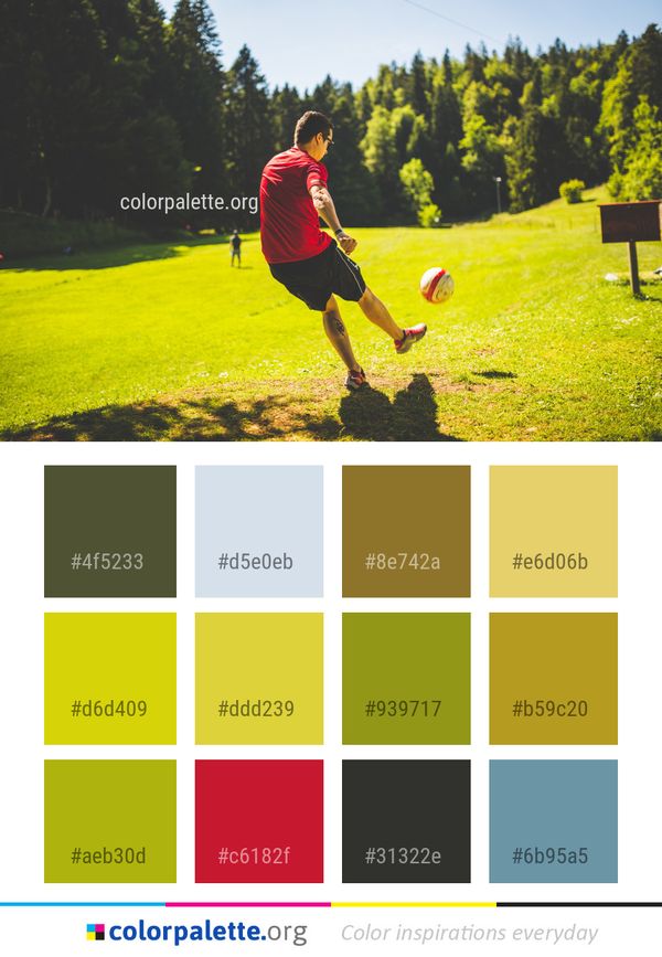 Nature Yellow Green Color Palette
