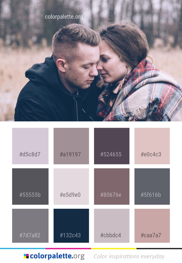 People Photograph Facial Expression Color Palette