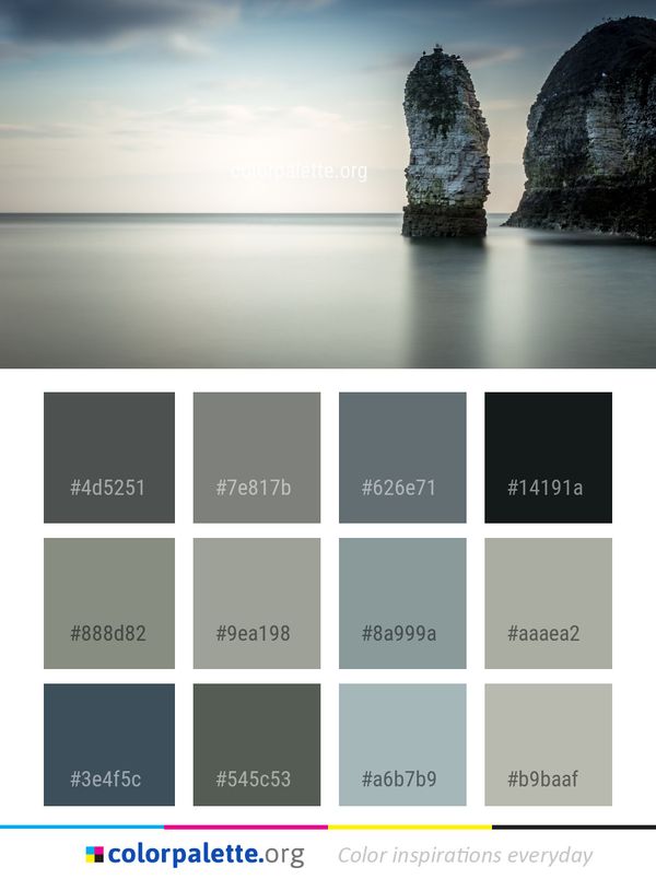 Sea Water Sky Color Palette