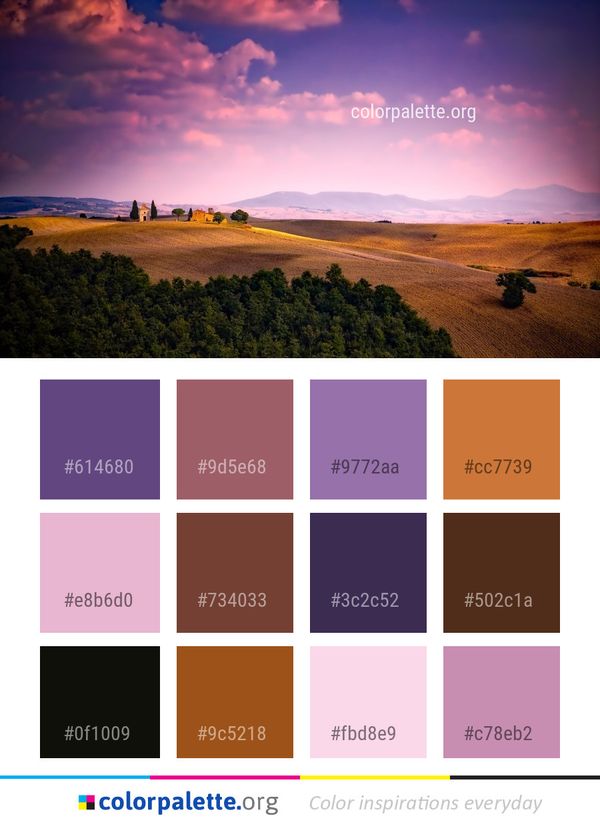 Sky Horizon Cloud Color Palette