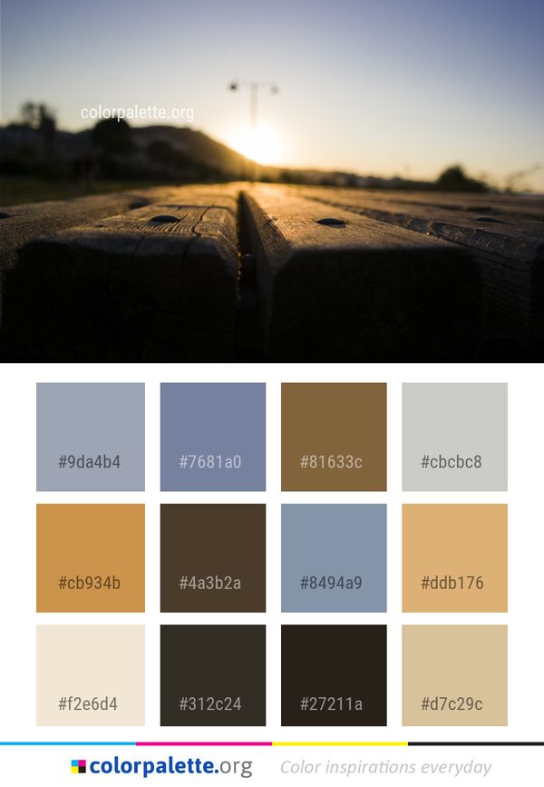 Sky Horizon Sunrise Color Palette