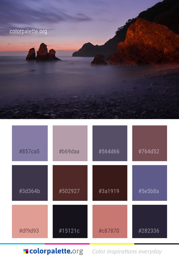 Sea Body Of Water Coast Color Palette