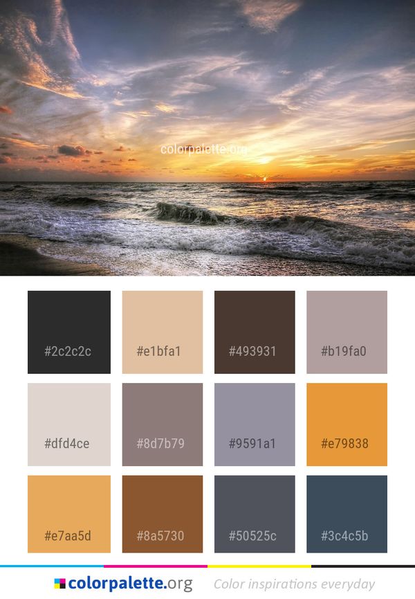 Sea Sky Horizon Color Palette