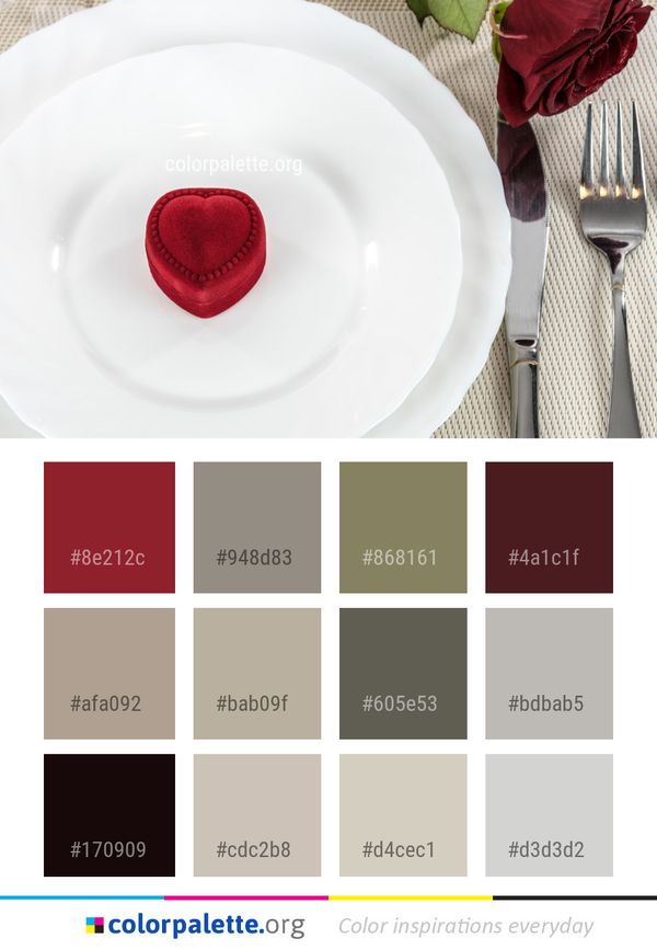 Tableware Dishware Plate Color Palette