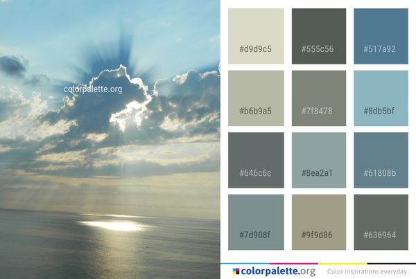 Sky Horizon Sea Color Palette